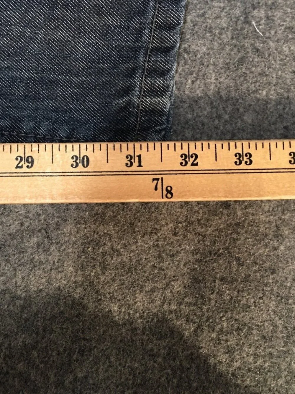Flypaper Men 36x32 Jeans Blue Dark Wash Embroidered Bootcut Denim 100% Cotton